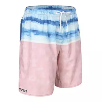 Мужские шорты для серфинга СИНИЙ РОЗОВЫЙ OLAIAN