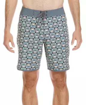 Мужские шорты для серфинга Surfsilk Scallop 19 Quiksilver, зеленый