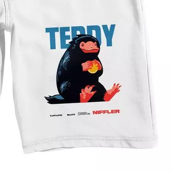 Мужские шорты для сна Fantastic Beasts 9 дюймов Licensed Character, белый