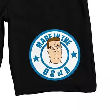 Мужские шорты для сна King Of The Hill, сделанные в США Licensed Character