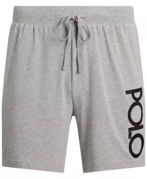 Мужские шорты для сна с логотипом Polo Ralph Lauren, серый