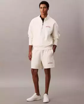 Мужские шорты для тренировок Calvin Klein Jeans, белый