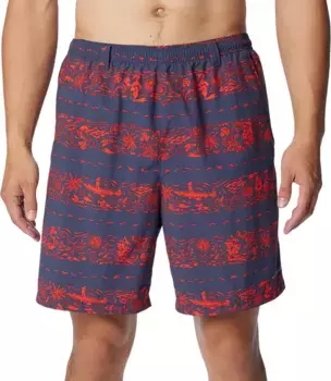 Мужские шорты для воды Columbia PFG Super Backcast, цвет Nocturnal Kahawai Stripe