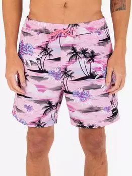 Мужские шорты для волейбола Hurley Cannonball , розовый