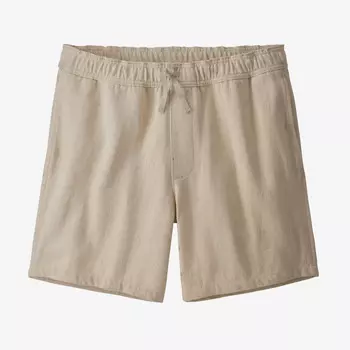 Мужские шорты для волейбола из органического хлопка Patagonia, цвет Undyed Natural