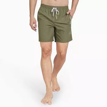 Мужские шорты для волейбола Quiksilver Behind the Waves 6,5 дюйма, цвет Four Leaf Clover
