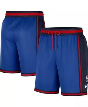 Мужские шорты для выступлений перед игрой Royal Philadelphia 76ers Nike
