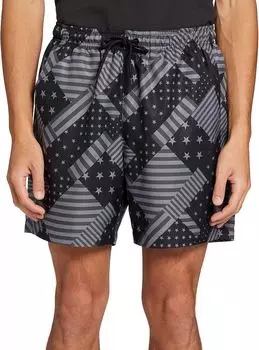 Мужские шорты Dsg 6 дюймов с надписью Rec, черный