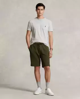 Мужские шорты двойной вязки Polo Ralph Lauren, зеленый