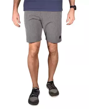 Мужские шорты Gurkha с плоской передней частью Micro Graph Vintage 1946, серый