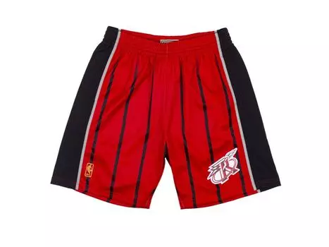 Мужские шорты houston rockets reload из коллекции swingman Mitchell & Ness, красный