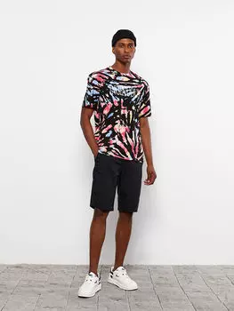 Мужские шорты из габардина стандартной посадки LCW Casual