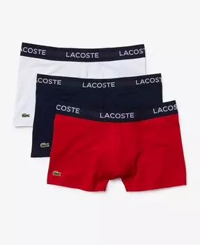 Мужские шорты из микрофибры, 3 предмета Lacoste, цвет Navy