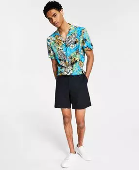 Мужские шорты из шамбре, созданные для macy's INC International Concepts, мульти