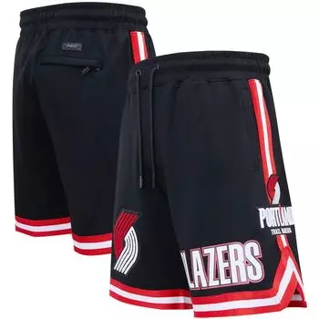 Мужские шорты из синели Pro Standard Black Portland Trail Blazers