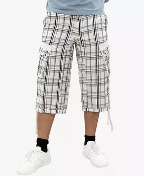 Мужские шорты-капри с поясом X-Ray, белый