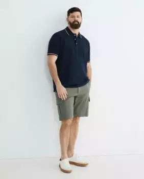 Мужские шорты-карго больших размеров Emidio Tucci, зеленый