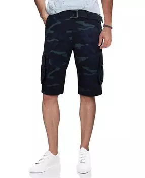 Мужские шорты-карго для больших и высоких ремней с двойным карманом X-Ray, мульти