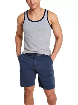 Мужские шорты-карго Frank с низкой посадкой выше колена Sun + Stone, цвет Fin