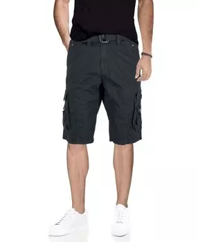 Мужские шорты карго с поясом и кнопками X-Ray