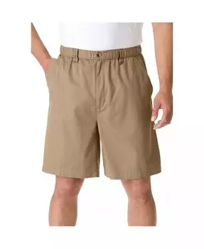 Мужские шорты Knockarounds 8 дюймов, эластичные, простые спереди KingSize, коричневый/бежевый