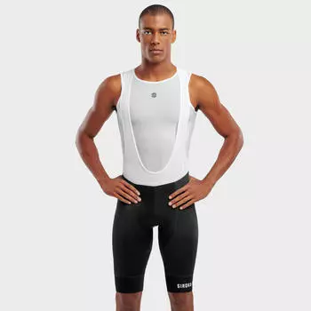 Мужские шорты-комбинезон Mortirolo SIROKO, черно-белый