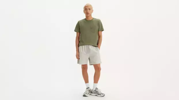 Мужские шорты Levi's xx Chino Easy из вельвета 6 дюймов, серый