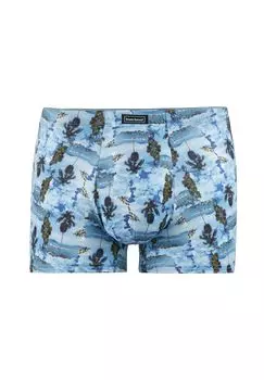Мужские шорты - LONG BEACH, bb Premium Line, шорты-боксеры, принт bruno banani, бирюзовый