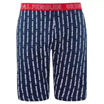 Мужские шорты Lounge из темно-синего джерси Original Penguin, синий