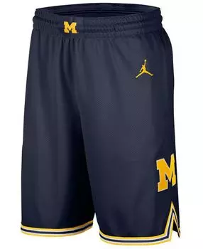 Мужские шорты michigan wolverines replica basketball road Nike, мульти