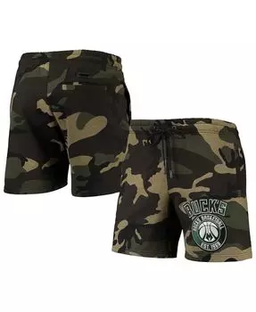 Мужские шорты Milwaukee Bucks Team с камуфляжным принтом Pro Standard