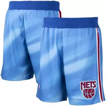 Мужские шорты Mitchell & Ness Blue New Jersey Nets 1990/91 Hardwood Classics Authentic Shorts