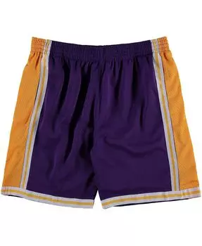 Мужские шорты mitchell ness purple los angeles lakers big tall hardwood classics swingman Mitchell & Ness, фиолетовый