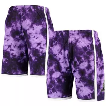 Мужские шорты Mitchell & Ness Purple Los Angeles Lakers Hardwood Classics 2009 Galaxy Swingman