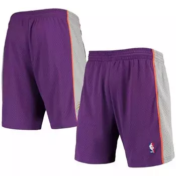 Мужские шорты Mitchell & Ness Purple Phoenix Suns 2001-02 Hardwood Classics Swingman