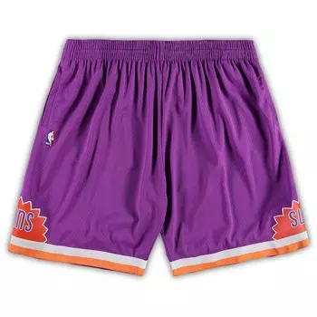 Мужские шорты Mitchell & Ness Purple Phoenix Suns Big & Tall Hardwood Classics Team Swingman