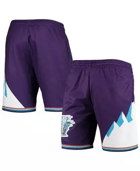 Мужские шорты mitchell ness purple utah jazz 1996 hardwood classics 75th anniversary swingman Mitchell & Ness, фиолетовый