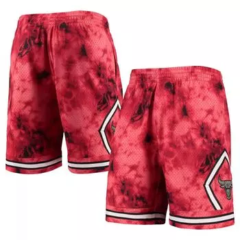 Мужские шорты Mitchell & Ness Red Chicago Bulls Hardwood Classics 1997 Galaxy Swingman