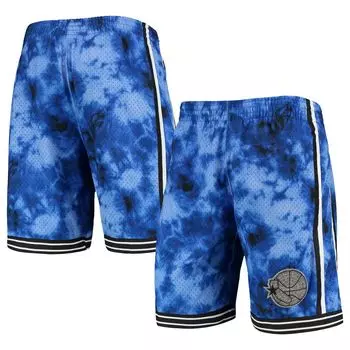 Мужские шорты Mitchell & Ness Royal Golden State Warriors Hardwood Classics 1995 Galaxy Swingman