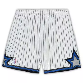 Мужские шорты Mitchell & Ness White Orlando Magic Big & Tall Hardwood Classics Team Swingman