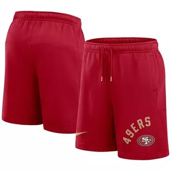 Мужские шорты Nike Scarlet San Francisco 49ers с аркой Kicker, красный