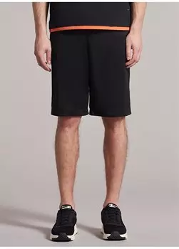 Мужские шорты нормального черного цвета S231034-001 M LW Fleece Two Yarn Me Skechers, черный
