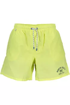 Мужские шорты North Sails пляжные с логотипом, желтый