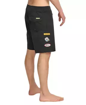 Мужские шорты Pacifico Straight Leg 18.5 Quiksilver, черный