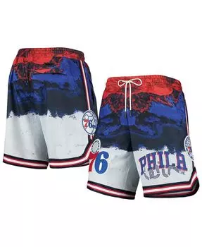 Мужские шорты philadelphia 76ers americana dip-dye Pro Standard, красный