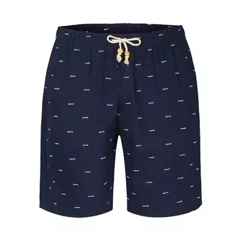 Мужские шорты Пляжные шорты на шнурке Летние шорты с эластичным поясом Lars Amadeus, цвет Navy Blue