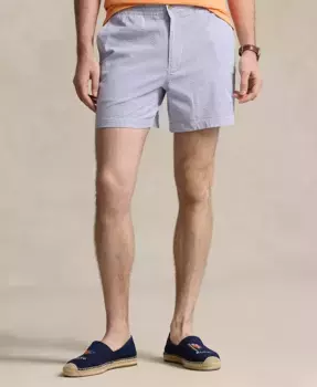 Мужские шорты Polo Prepster из пике длиной 6 дюймов Polo Ralph Lauren, синий