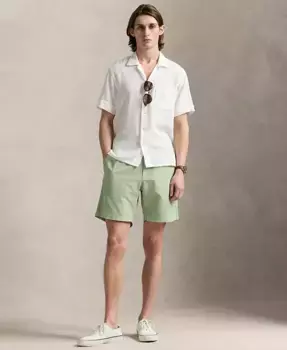 Мужские шорты Polo Prepster с минеральной окраской, длина 8 дюймов Polo Ralph Lauren, зеленый