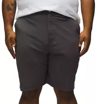 Мужские шорты Prana Hybridizer 10 дюймов, цвет Iron