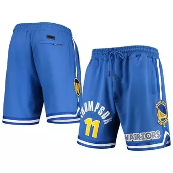 Мужские шорты Pro Standard Klay Thompson Royal Golden State Warriors Team Player